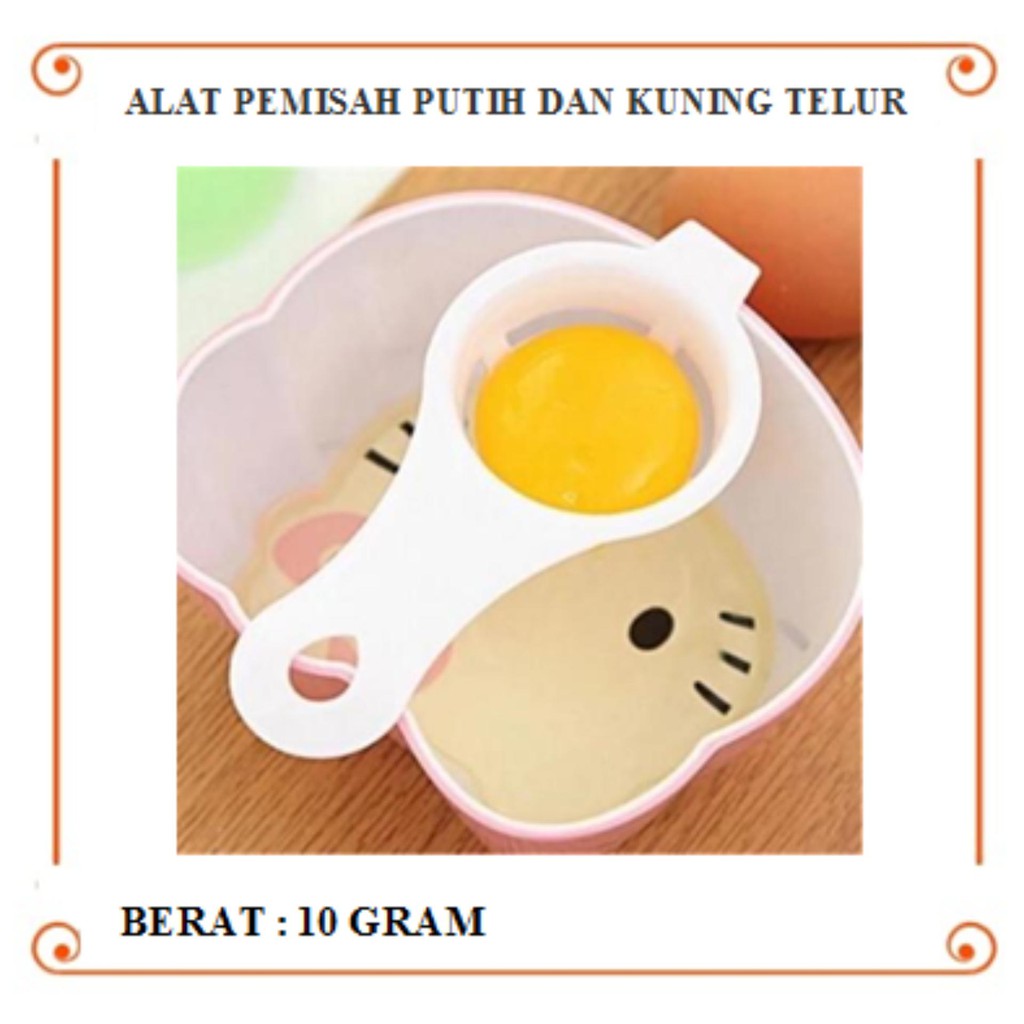 Alat Pemisah Putih Kuning Telur - Egg Separator - Penyaring Telur