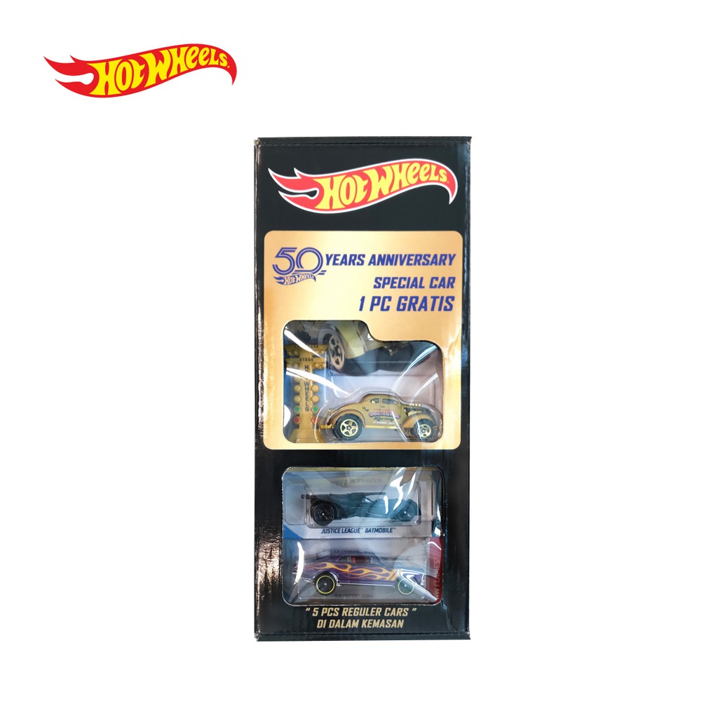 hot wheels 50th anniversary 5 pack