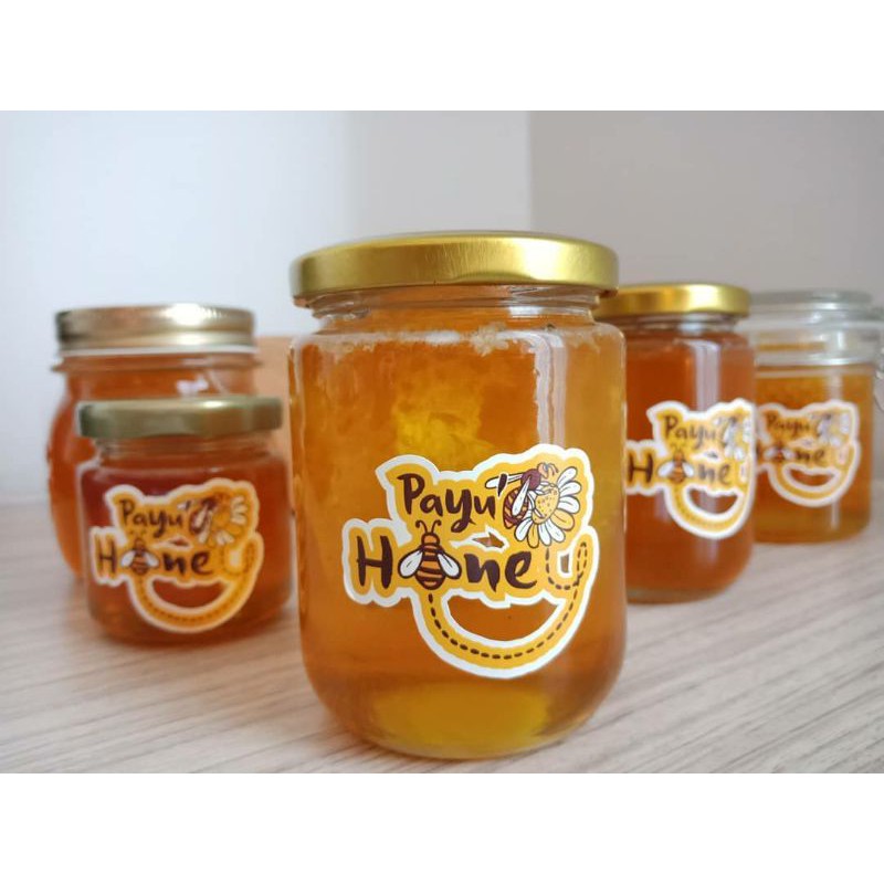 

Pure honey melifera with honeycomb 500gr