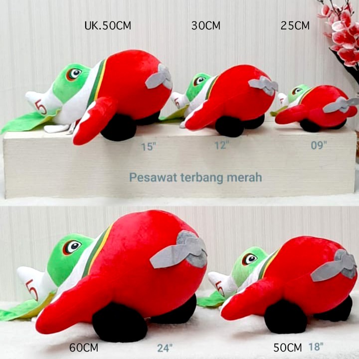 Boneka pesawat planes dusty 50cm Import disney souvenir kado baby garuda souvenir kado