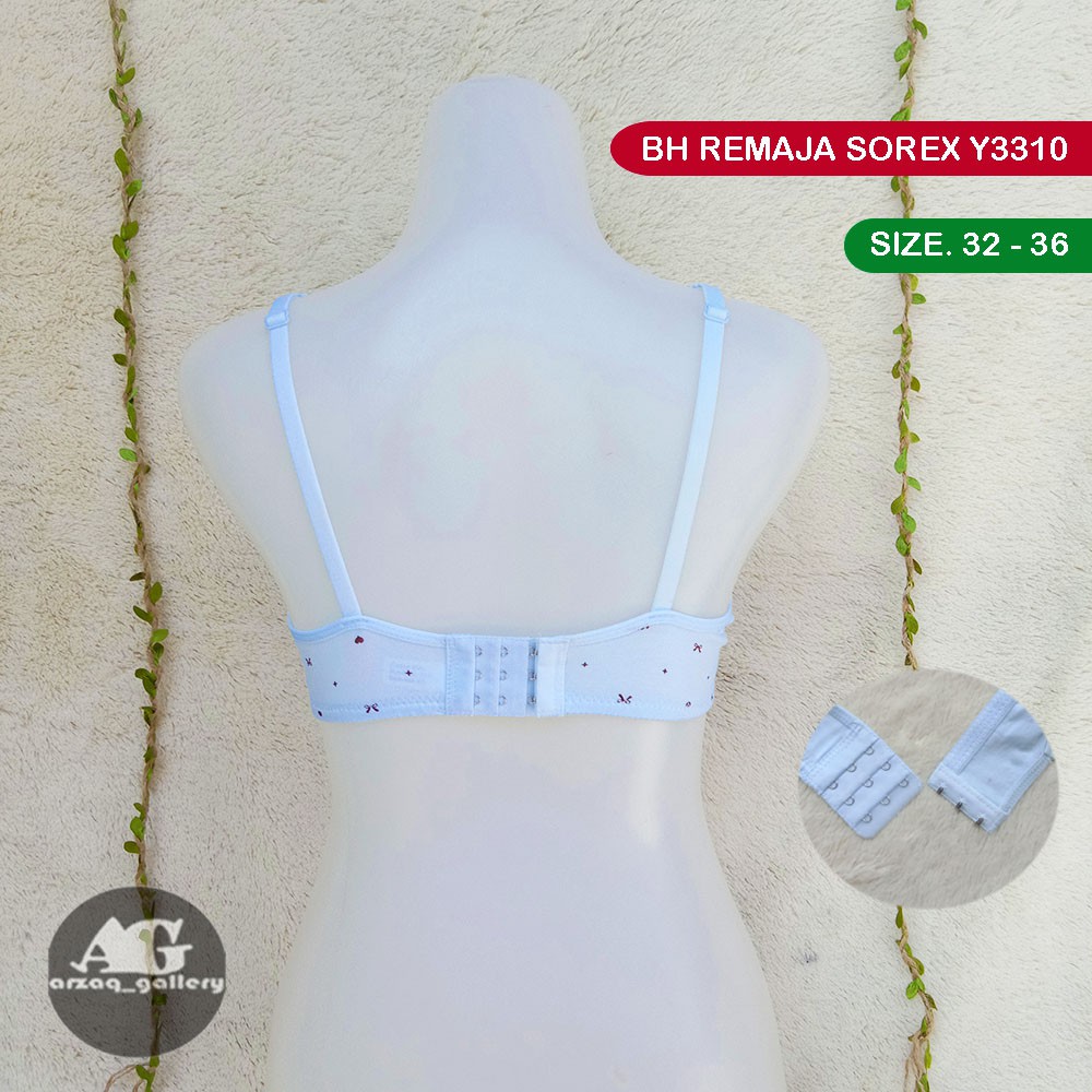 Bra Sorex Young Y3310 / Y3310 /Y2302/  Y2303 / Y3322 | Bh Remaja Perempuan Step 3 Motif | Bra Wanita Remaja | Pakaian Dalam Remaja | Bh