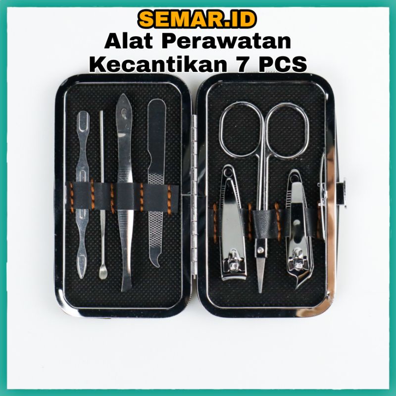 Set Alat Perawatan Kuku Telinga Alis 7 PCS