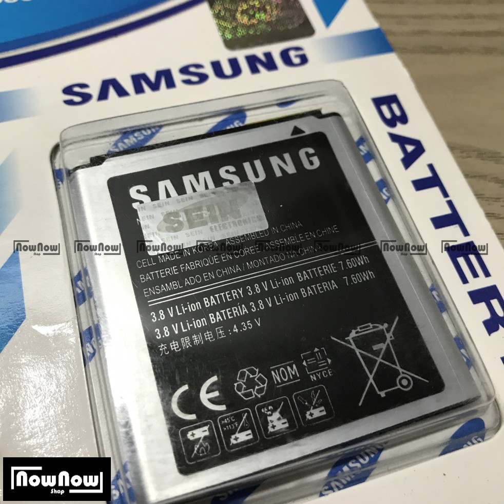 Baterai Samsung Galaxy Core 2 G355H - Beam I8530 - Win Duos I8550 I8552 Original Batre Battery SEIN