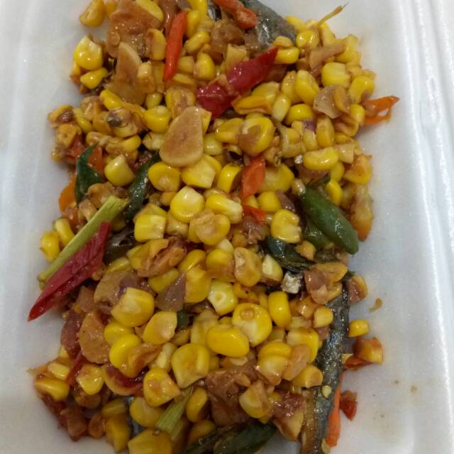 

Oseng ikan peda jagung manis