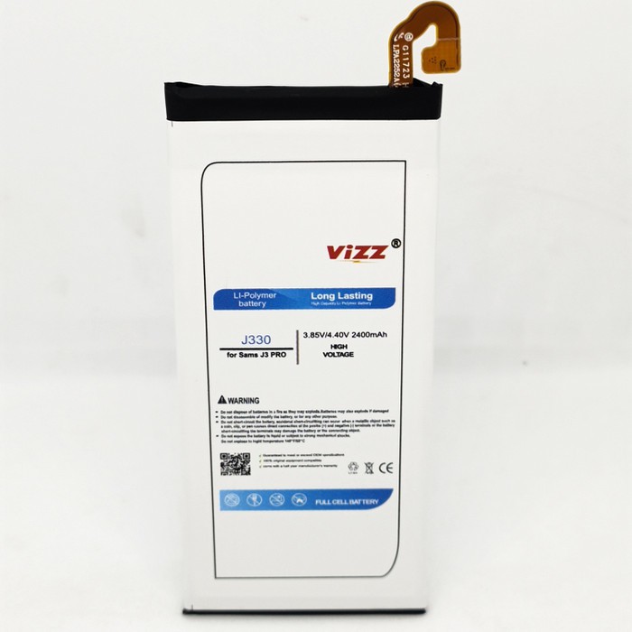 Vizz Double Power Battery Batre Baterai Vizz Samsung J3pro J3 2017 J3 Pro J330 EB-BJ330ABE