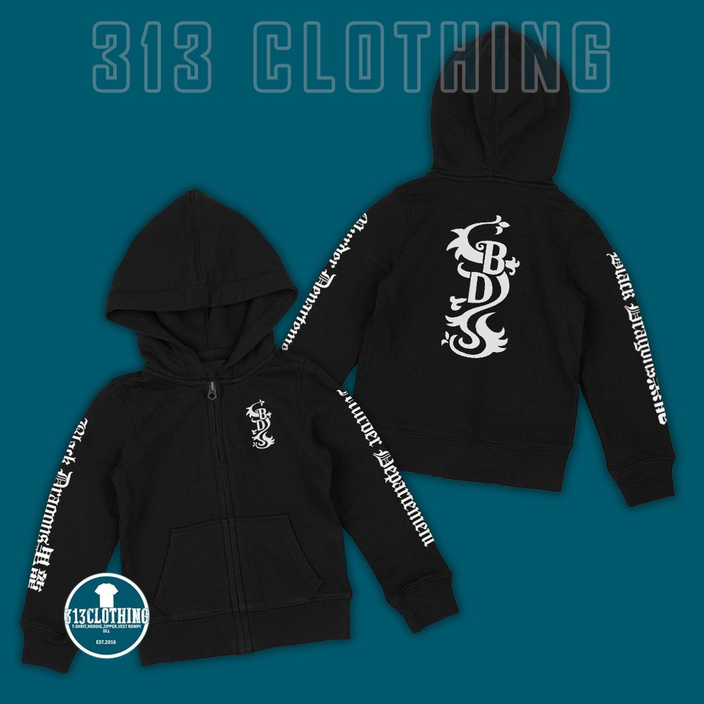 Jaket Anak Hoodie Zipper Anak Tokyo Revengers Black Dragon Jaket Tokyo Revenger Black Dragon Anime