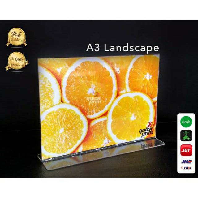 

Acrylic Display A3 Potrait dan Landscape