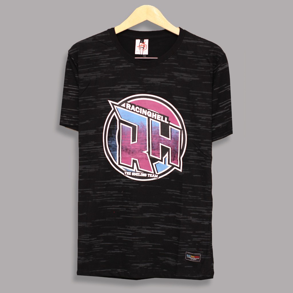 KAOS RACING HELL KAOS PRIA BAJU PRIA PAKAIAN PRIA BISA BAYAR DI TEMPAT