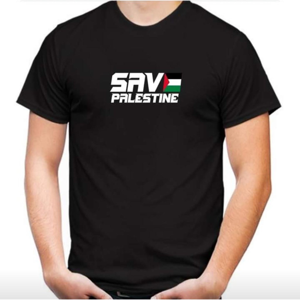 (DISTRO) KAOS PALESTINA PRIA - KAOS PALESTINA WANITA LENGAN PANJANG