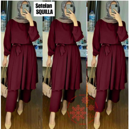 UKHTI LADIES GADIS SYARI TERBARU TERKENAL / LEBARAN 2020 EDITION | BAJU MUSLIM REMAJA KEKINIAN 174