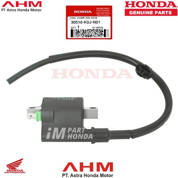 MURAH Coil Koil Honda Genio 30510-K0J-N01 30510K0JN01 JAMINAN 100% ORI AHM HONDA