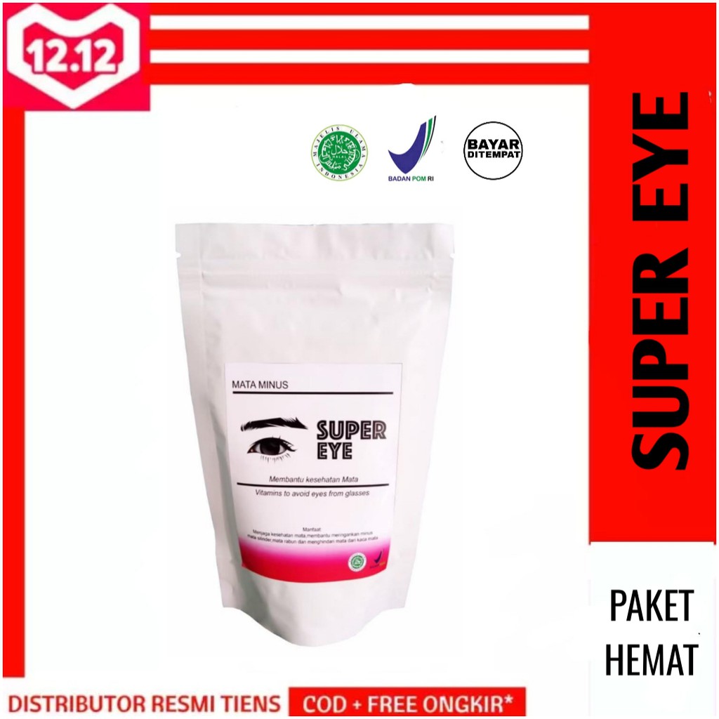 PERFECT EYE / SUPER EYE Suplemen Mata Minus Original