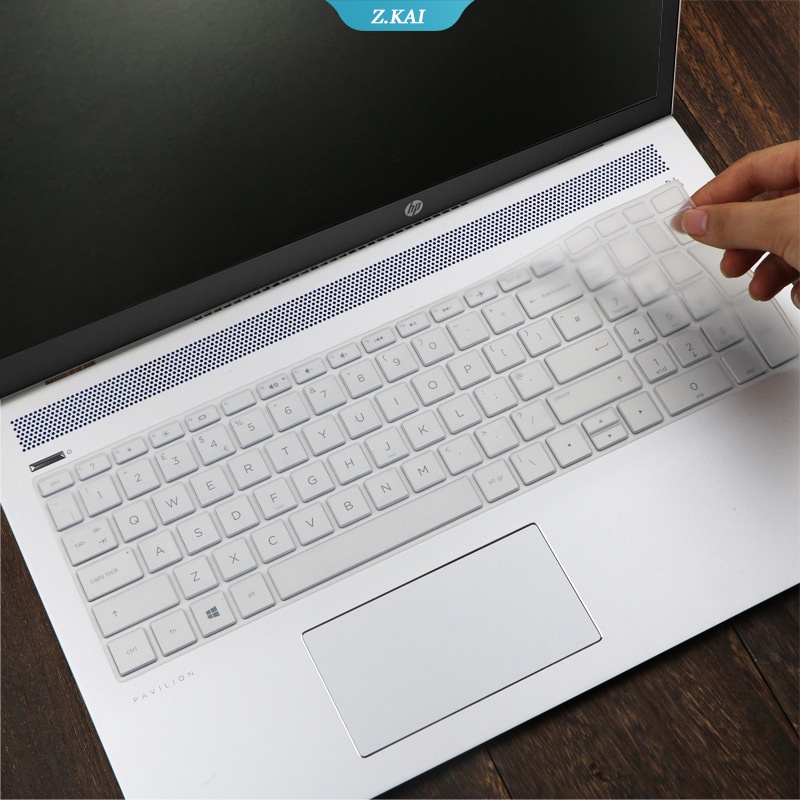 Film Pelindung Keyboard HP Pavilion 15.6 inch Bahan Silikon Tahan Air Dan Debu