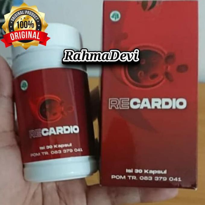 Recardio original obat herbal mengatasi tekanan darah/hipertensi BPOM