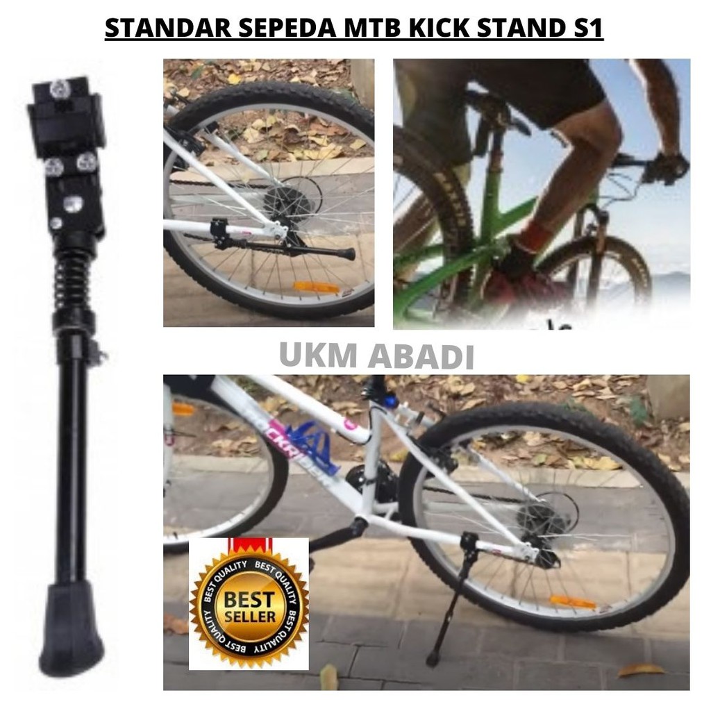 Bike Standar Parkir Samping Sepeda MTB Road Bike Kickstand S1 Soldier 111163