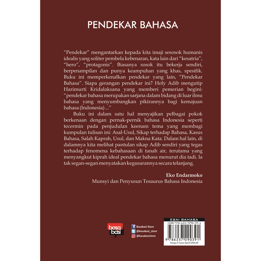 Buku Pendekar Bahasa