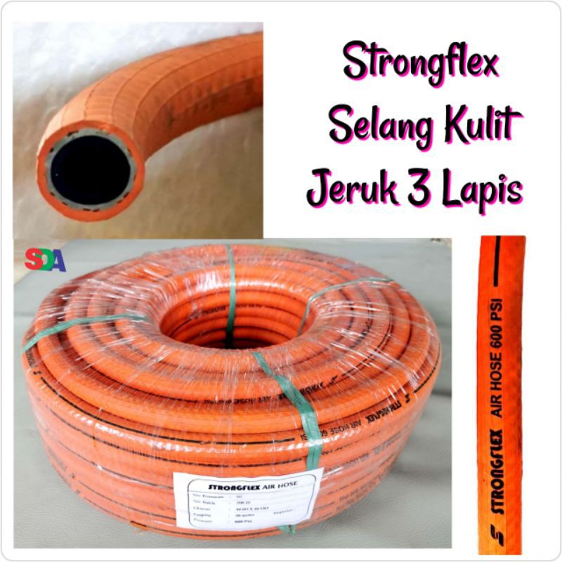 Strongflex Selang Kulit Jeruk Kompor Regulator Meteran