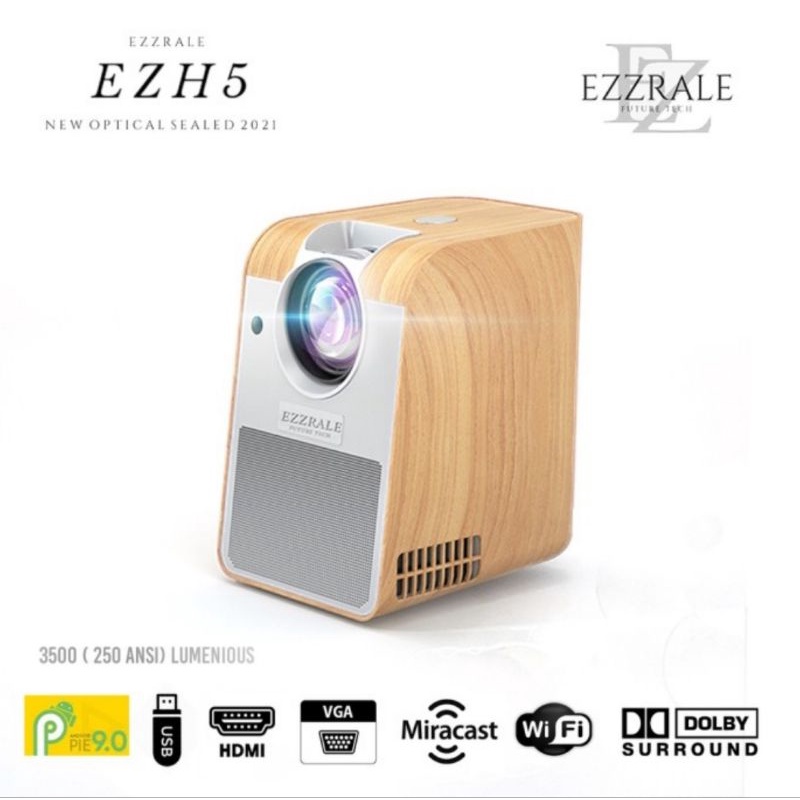 EZH5 Proyektor (tinggal pakai tanpa alat tambahan)