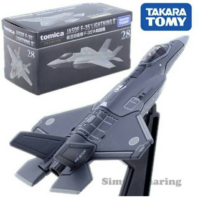 Tomica premium 28 JASDF F-35 lightning II Diecast alat berat takara tomy tomica