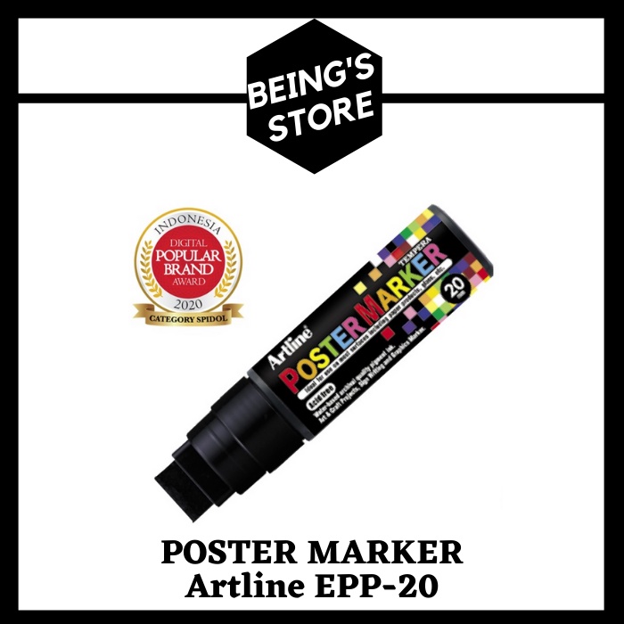 

SPIDOL PERMANENT POSTER MARKER ARTLINE EPP-20