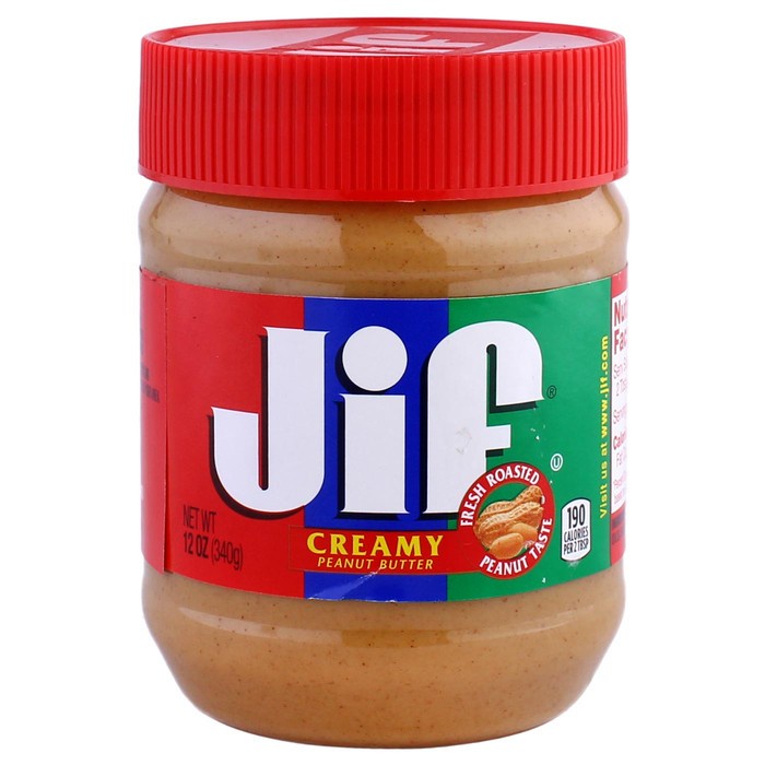 

Jif Creamy Peanut Butter 340Gr