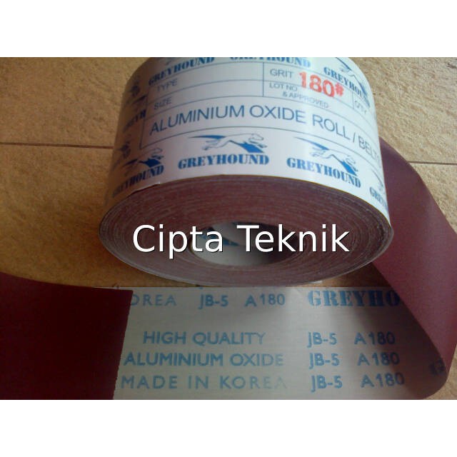 Amplas roll Greyhound grit 180 METERAN