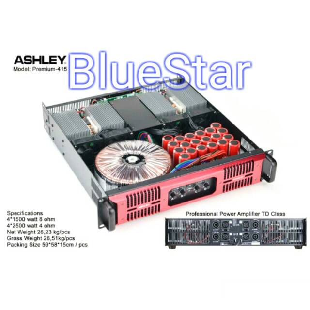 Power Ashley Premium 415 Original 4 Channel