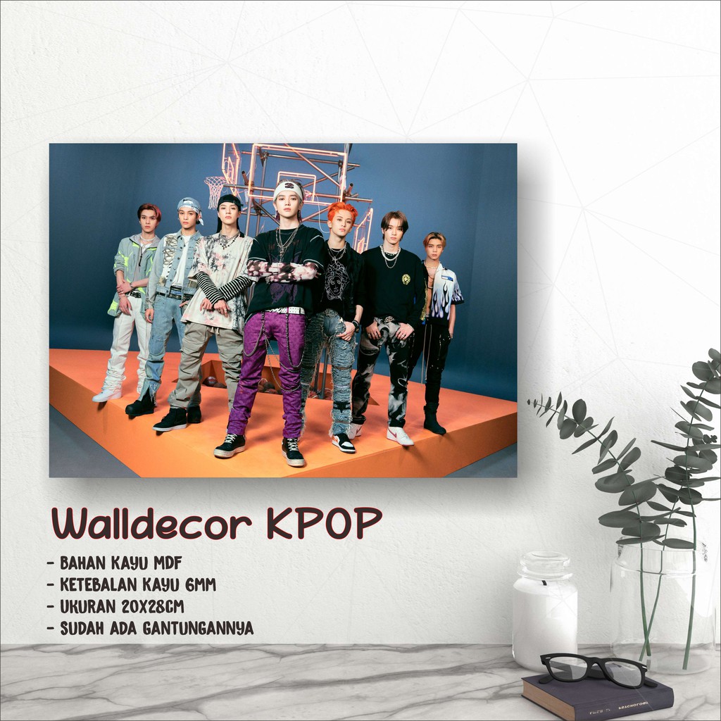 Walldecor  NCT 2020 20x28cm Wall Decor Poster Kayu Hiasan Dinding KPOP Korea Glossy