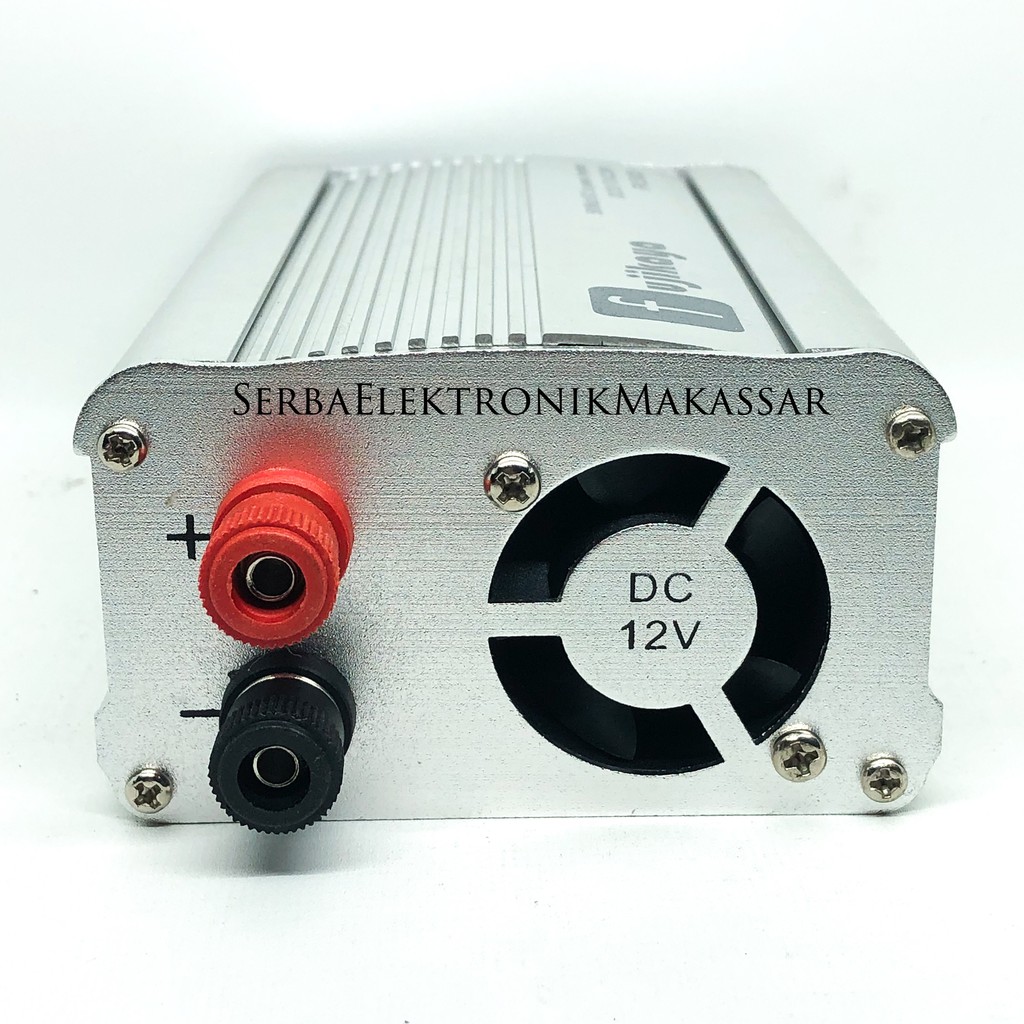 Power Inverter 500Watt Merk Fujikaya FK-500 DC 12Volt to AC 230Volt