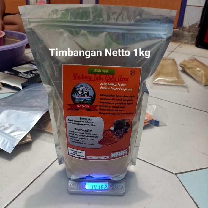 

b01n1nh Bubuk Jahe 1Kg(Wedang Jahe Merah Gula Aren) Ds201Fs