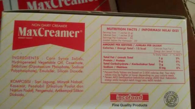 

RB Max Creamer Refill 500gr / max creamer isi 50 Sachet