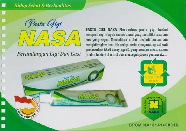 Pasta Gigi Nasa Halal Atau Tidak - PASTAKO