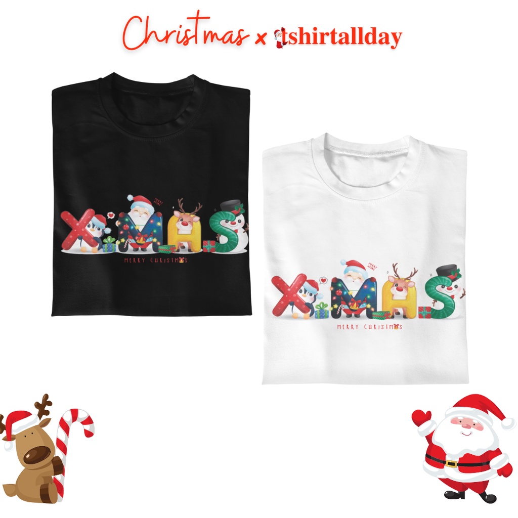 [tshirtallday] KAOS NATAL CHRISTMAS KADO HADIAH BAJU NATAL