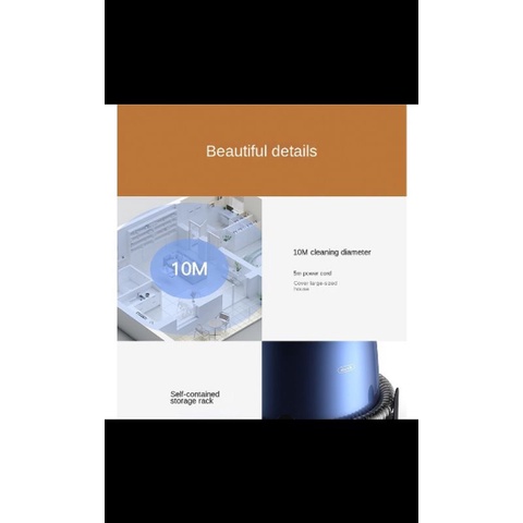 DEERMA BY200 Wet and Dry Cordless Vacuum Cleaner Mop Noda Bandel Cuci