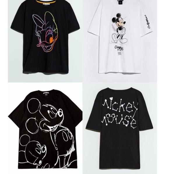 Harga Termurah ZARA X DISNEY OVERSIZED TSHIRT