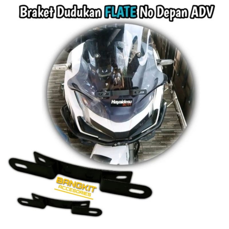 Breket dudukan Plat nomor model ori/Breket plat motor ADV PCX NMAX