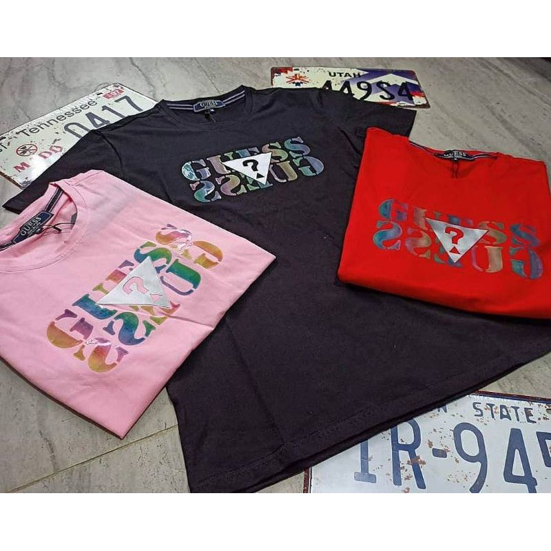 

TSHIRT GUESSS X RED X PINK X BLACK X NEW X