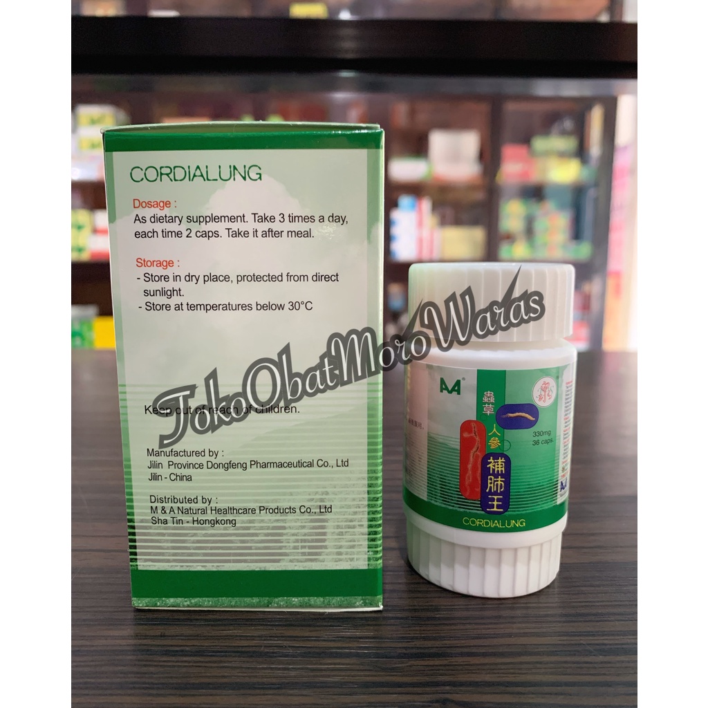 CORDIALUNG - Obat paru-paru, sesak napas, batuk-1