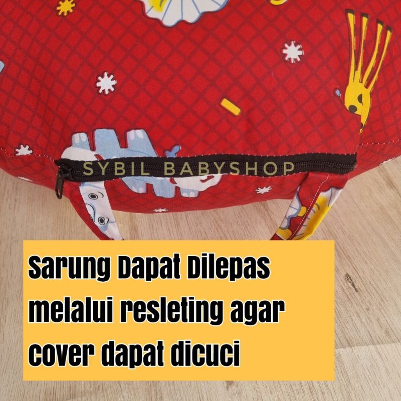 4in1 - BANTAL MENYUSUI UKURAN JUMBO BESAR / NURSING PILLOW / BANTAL ASI BABY / KASUR ALAS TENGKUREP