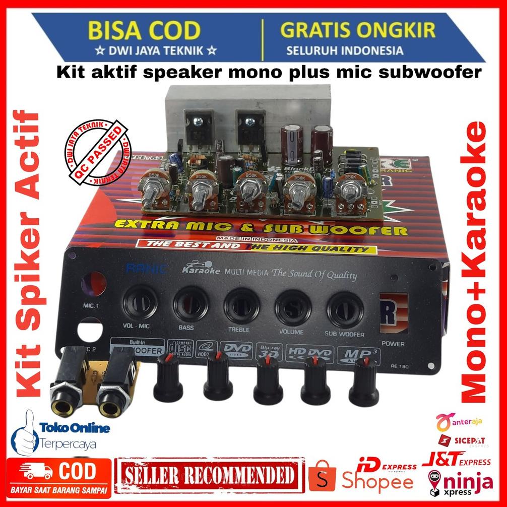 Harga Kit Speaker Aktif Subwoofer Mono Dekat Sini