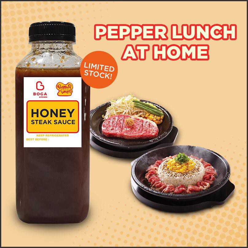 

PEPPER LUNCH Steak Sauce (Honey) 500 G | For Steak & Pepper Rice