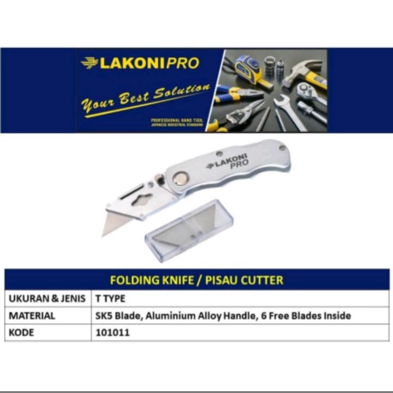 

LAKONI PRO - 101011 Folding Khife / Cutter Gysum