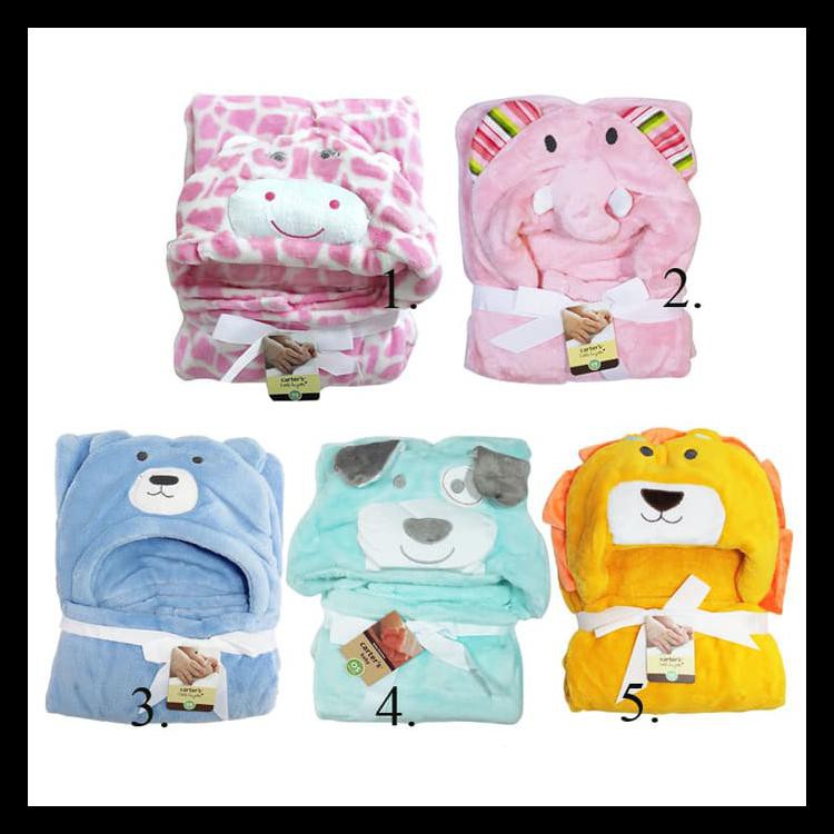 LYNX SELIMUT BAYI TOPI CARTER'S - BABY BLANKET