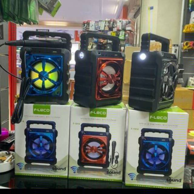 Speker bluetooth fleco 1914 bonus mic