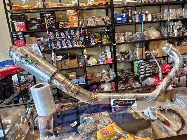 KNALPOT JRM SATRIA F FU 200cc / FFA STAINLESS