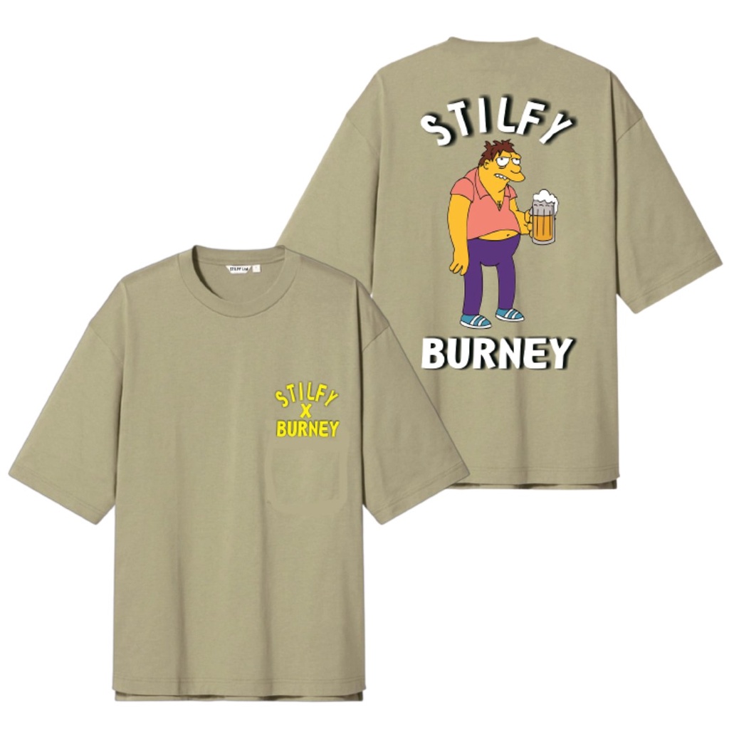 KAOS OVERSIZED STILFY X BURNEY COTTON COMBED 24s