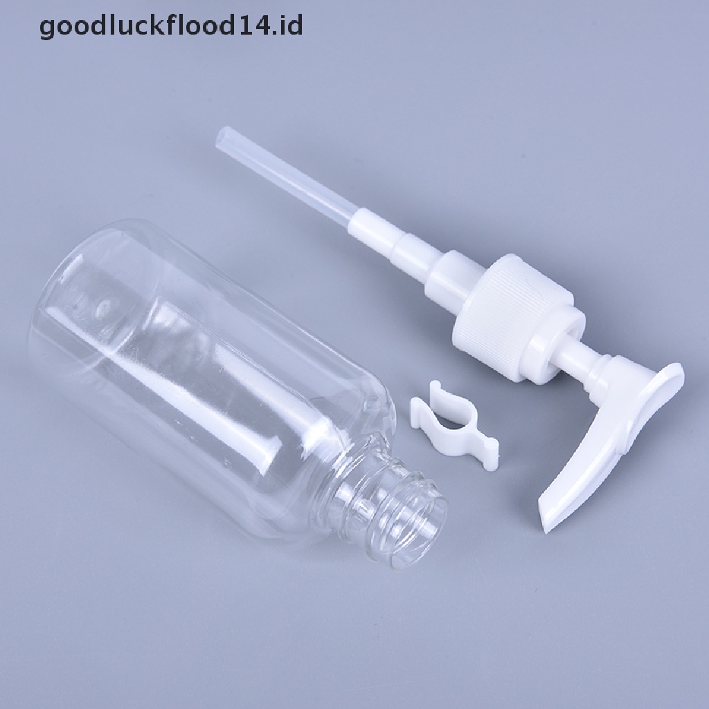 [OOID] 5PCS 75ml Plastic Press Pump Spray Lotion Bottles Cosmetic Sample Containers ID