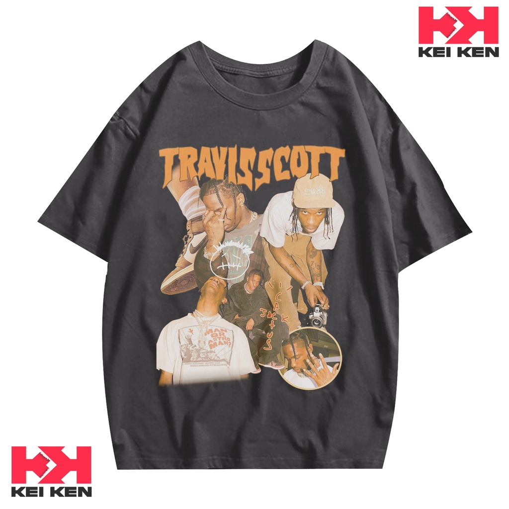 TRAVIS SCOTT CACTUS JACK VINTAGE RAP TEE OVERSIZE TSHIRT