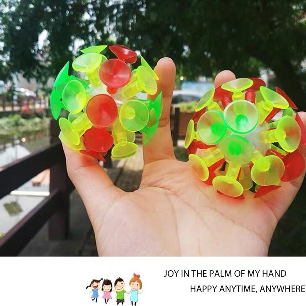 Needway Suction Cup Ball Mainan Pesta Fidget Interaction Orang Tua-Anak Untuk Anak Untuk Anak Stick Ball