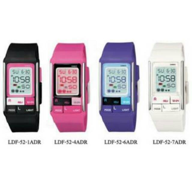 Jam Tangan Wanita Casio Original Poptune Type LDF-52 Series